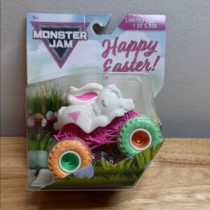 Monster Jam Happy Easter 2026 Limited Edition Bunny Monster Truck NIB